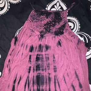 cute american eagle tank top with open back